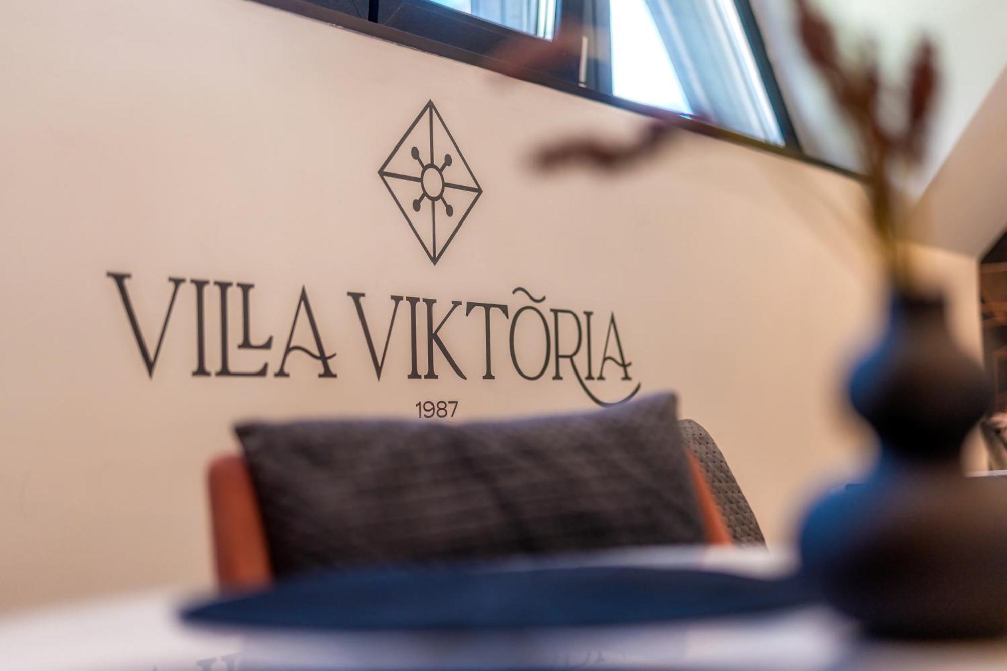 Villa Viktoria Balatonfured Bagian luar foto